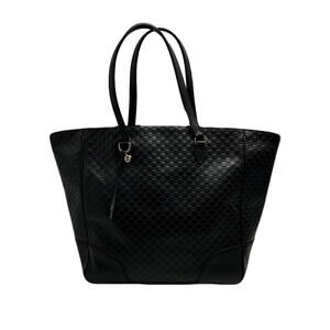 Gucci Tote Bag Bree Guccissima Black